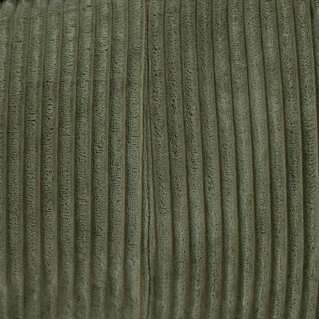 Dolce Zitzak Stoel Cord Lounger - Saliegroen