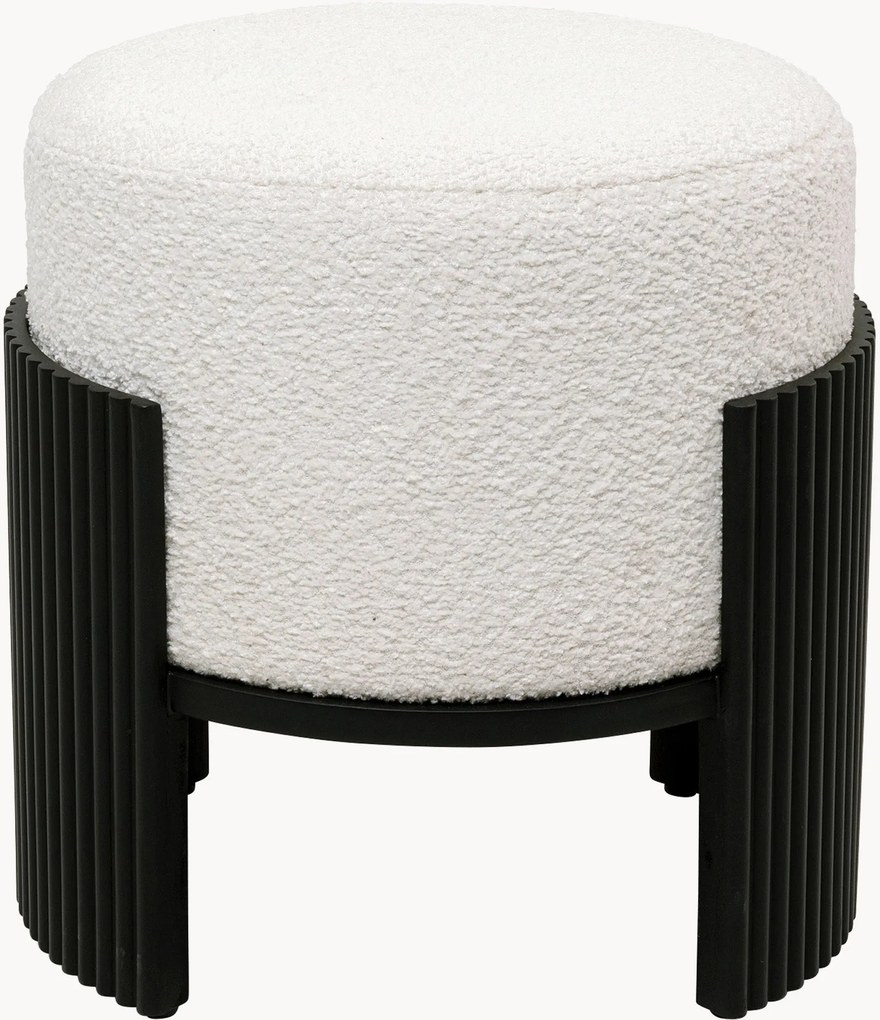 Gestoffeerde poef Samu