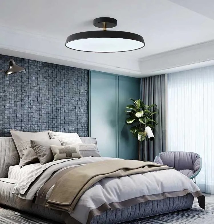 Hanglamp Verstelbaar Zwart APP860-C Zwart/Goud 50 cm