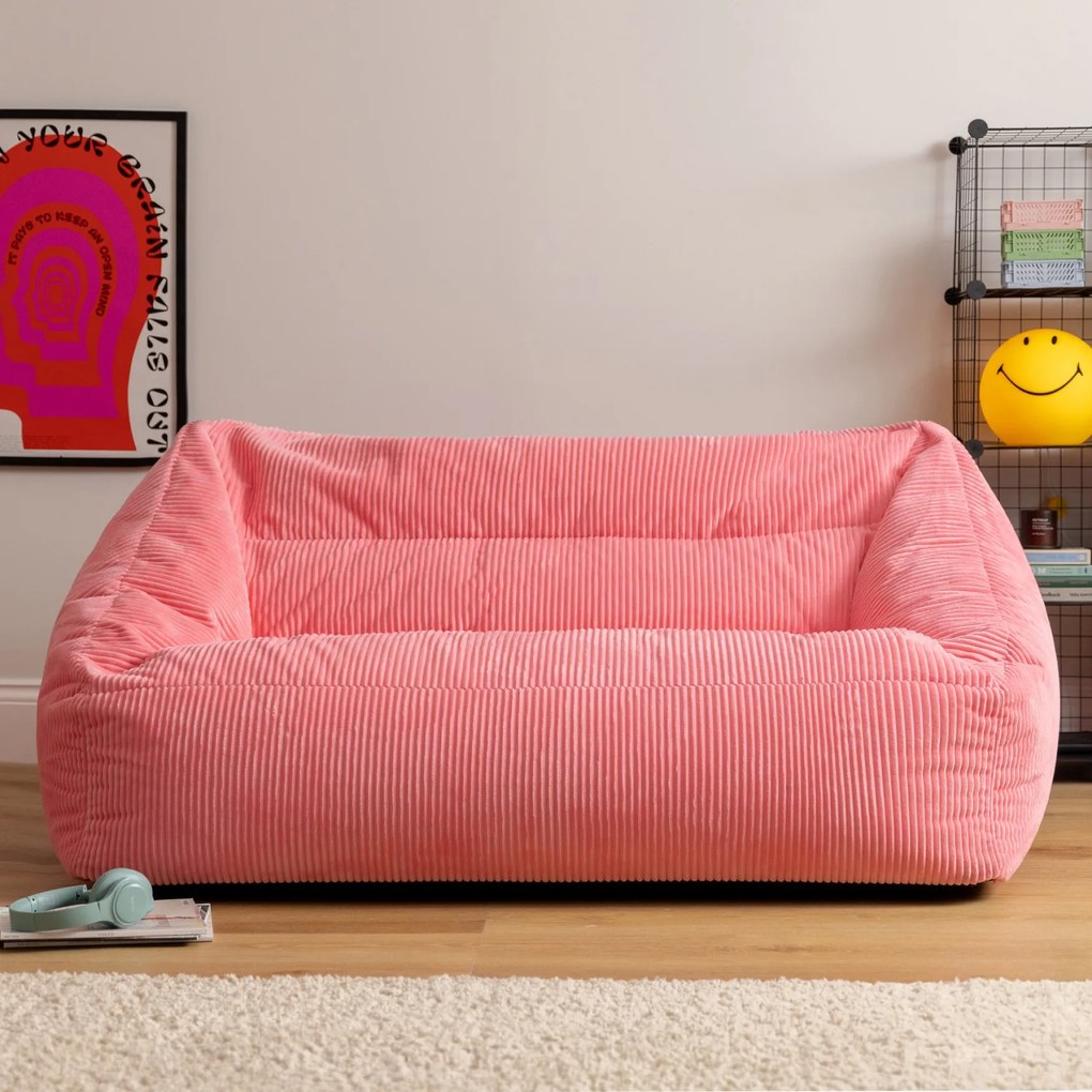 Cecilia Cord Zitzak Zitzak - Roze