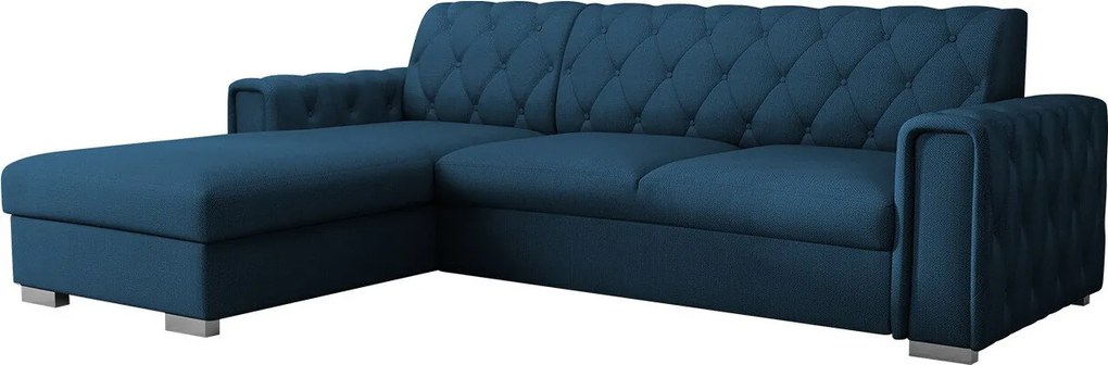 Hoekbank Columbus 203, Aanwezig, Aanwezig, 267x185x85cm, 130 kg, Poten: Metaal