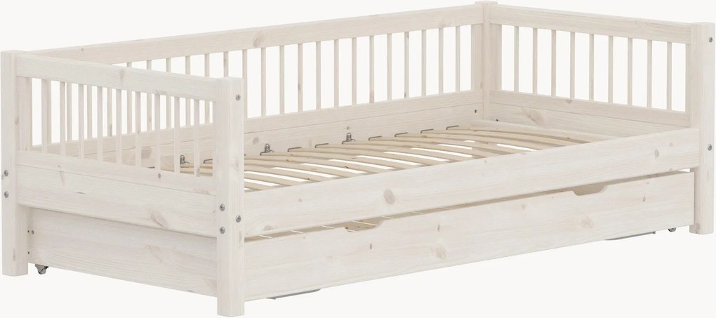 2-in-1 bed Classic van grenenhout