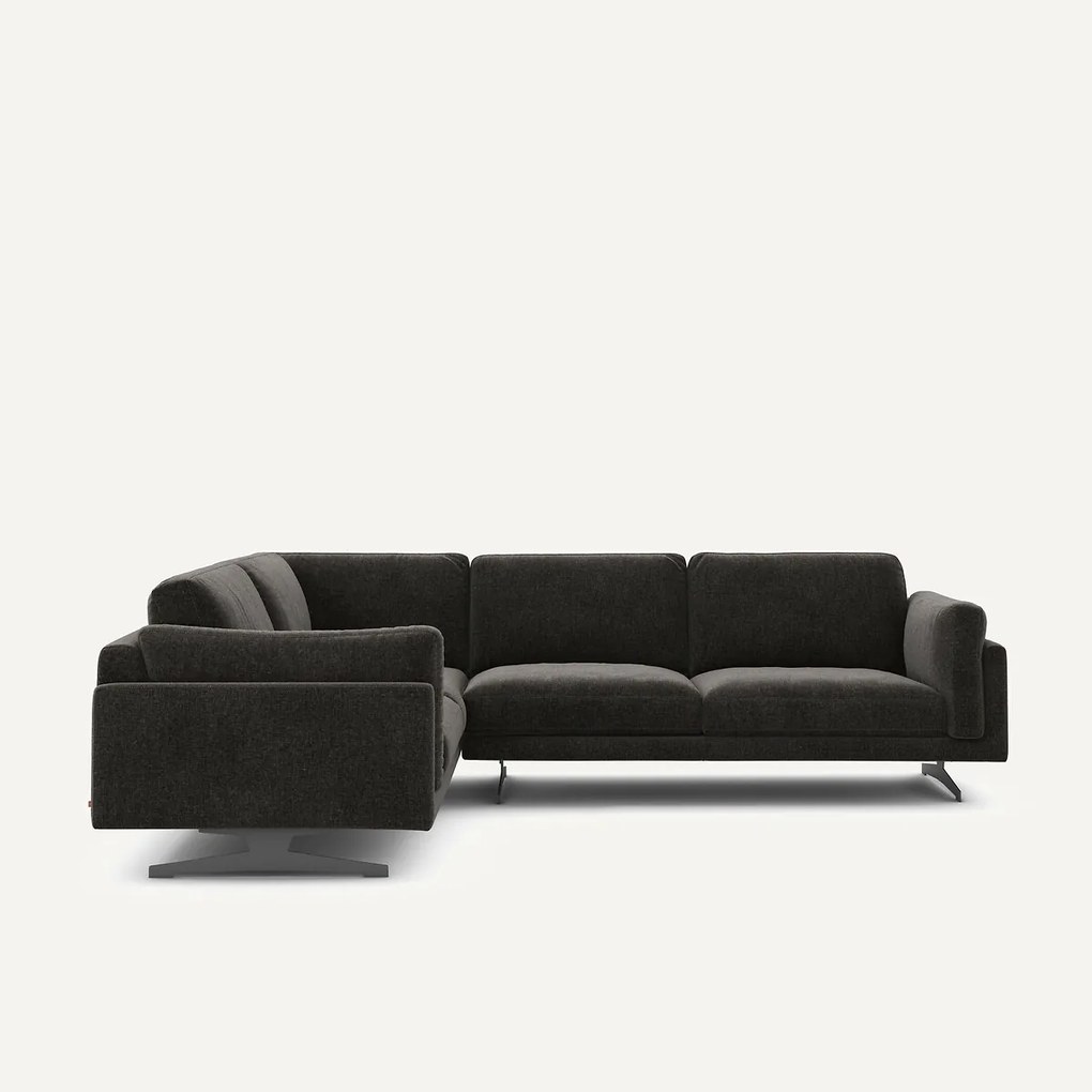 Chenille fluwelen hoekbank, César