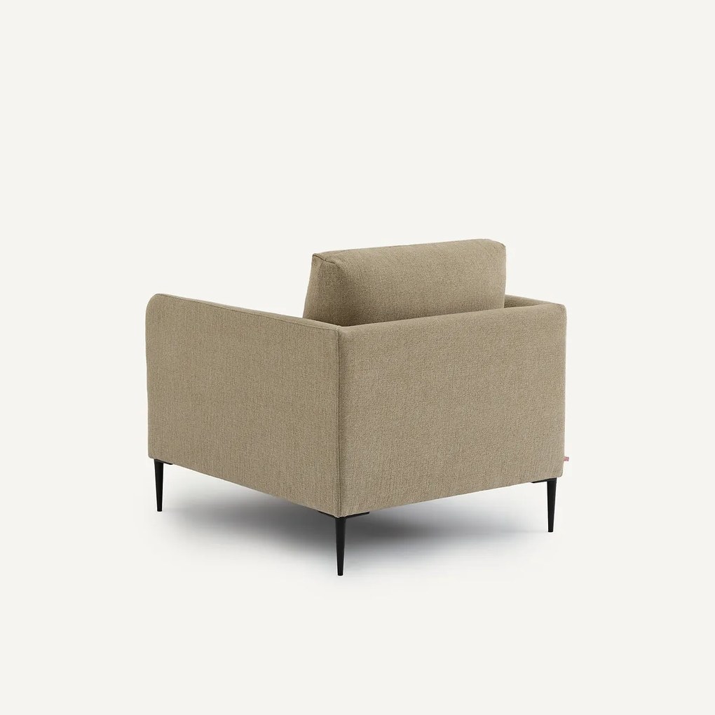 Fauteuil, van gerecycled chenille, OSCAR, ontwerp door Emmanuel Gallina