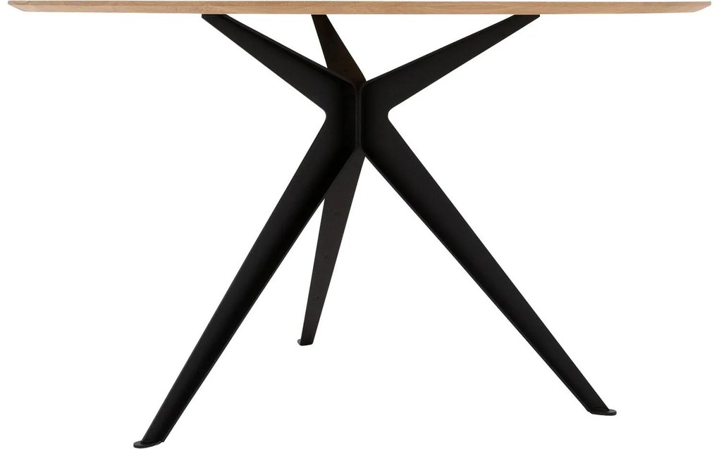 Goossens Excellent Eettafel Uniek, Rond 130 x 130 cm