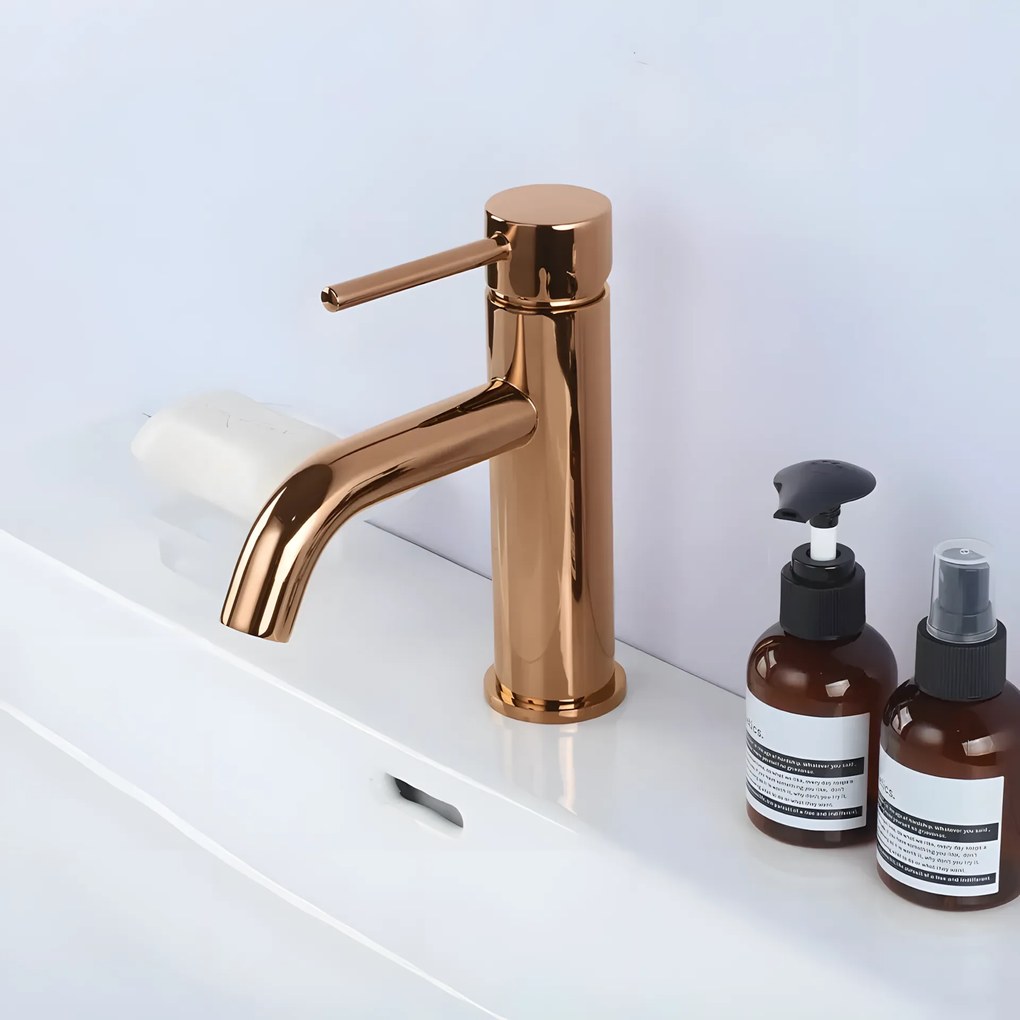 Wastafelkraan Rea Lungo Copper Low