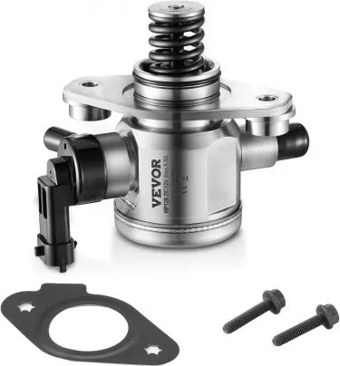 VEVOR hogedrukbrandstofpomp met pakking en bouten compatibel met Buick LaCrosse, Regal, Verano, Chevrolet Captiva Sport, Equinox, Impala, Malibu, GMC Terrain 2010-2017 L4 2.4L, roestvrij staal