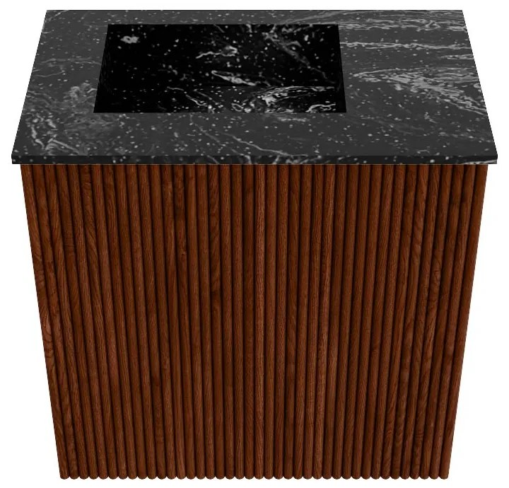 Mondiaz Joya DLux 40cm toiletmeubel ruby met wastafel faye links zonder kraangat lava