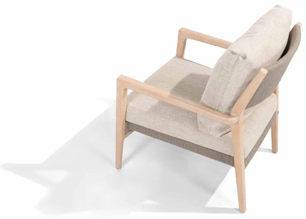 4 Seasons Outdoor Julia low dining chair3 Tuinstoel beige weerbestendig