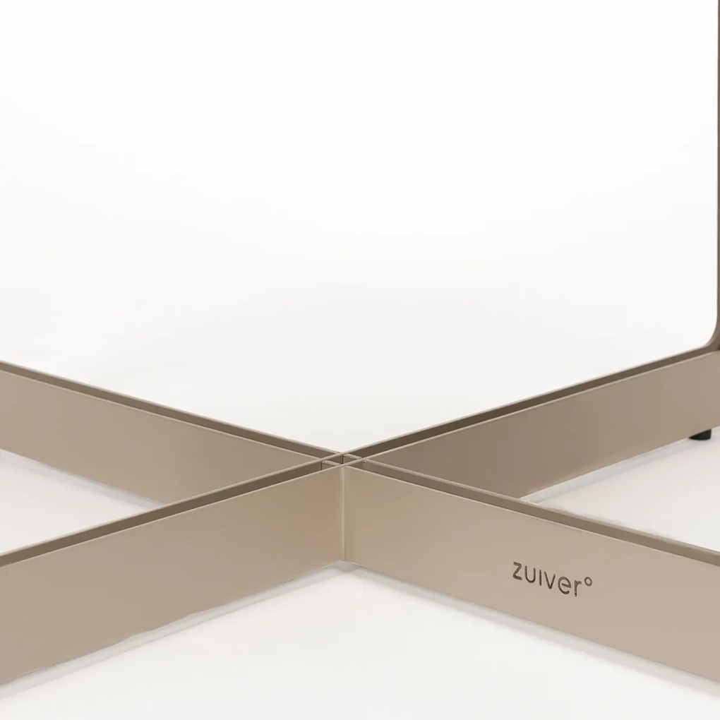 Zuiver Centre Round Beige Ronde Design Salontafel Beige - 68 X 68cm.