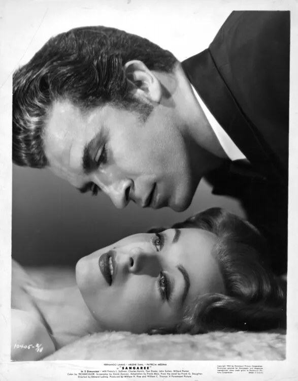 Foto Arlene Dahl And Fernando Lamas In 'Sangaree', Archive Photos