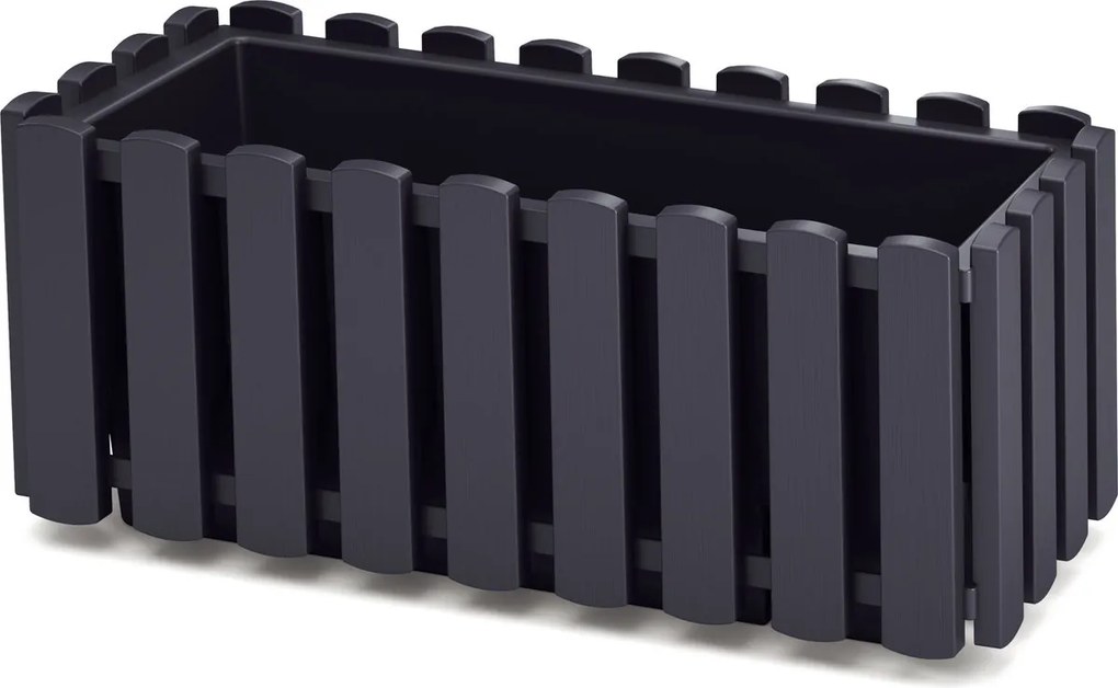 Prosperplast Boardee Fencycase - 38 cm - Tuinhek look - Antraciet
