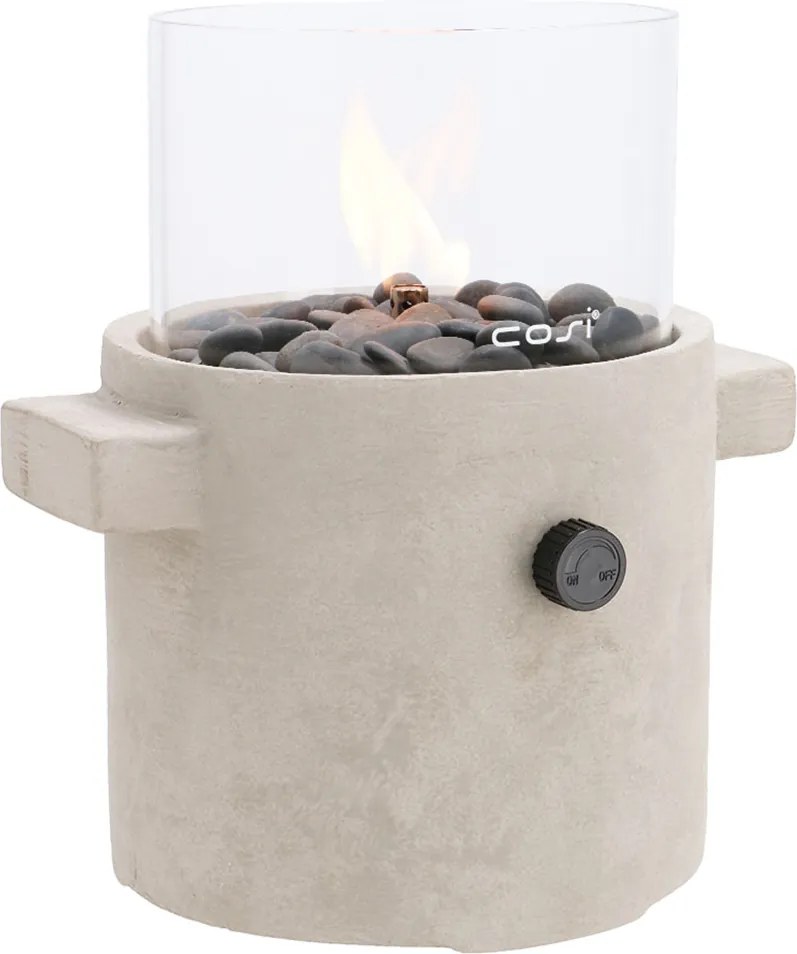Cosi Fires Cosiscoop Craft gaslantaarn - licht grijs
