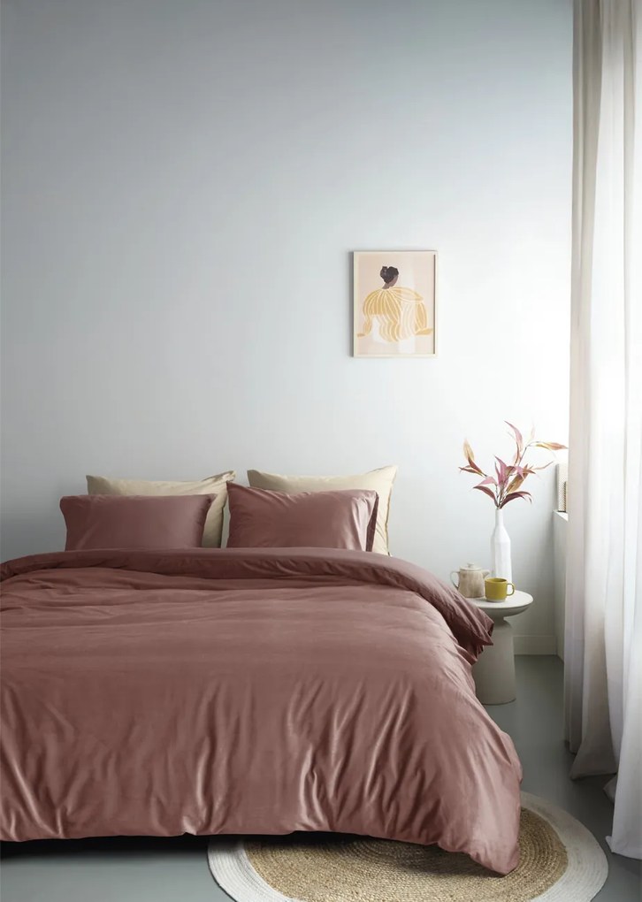 Ambiante Velvety Dekbedovertrek Pink – Bij Swiss Sense