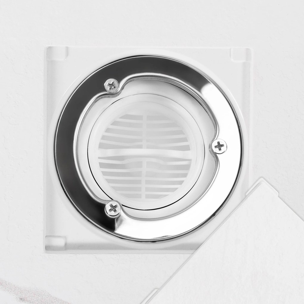 Douchebak Rea Magnum CARRARA WHITE 90x90