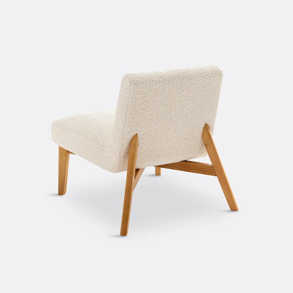 Jymari bouclé fauteuil