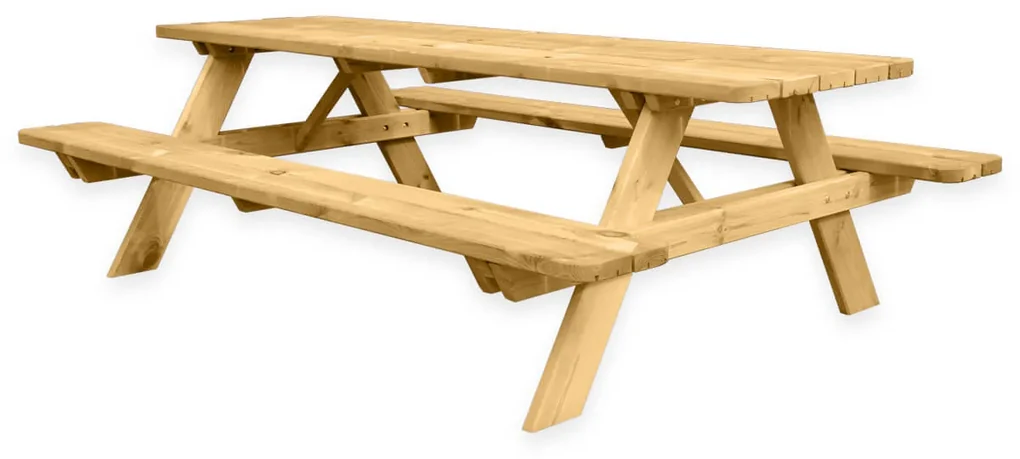 Picknicktafel Deluxe 240 x 70 cm