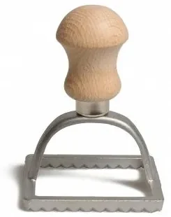 Uitsteekvorm voor pasta, vierkant, 7 x 7 cm