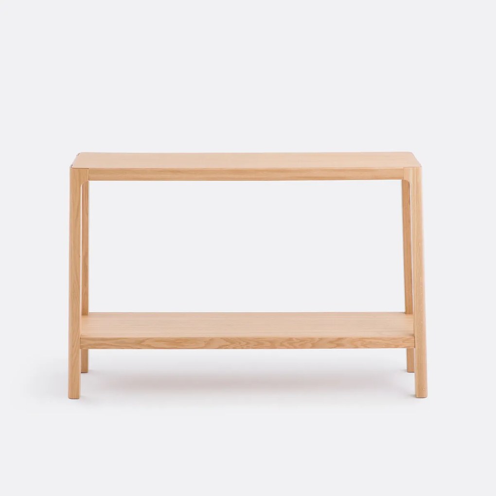 Dubbele wandtafel met eikenfineer, Tress