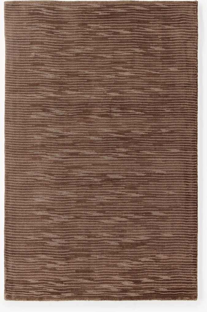 Handgeweven lyocell vloerkleed Oriana