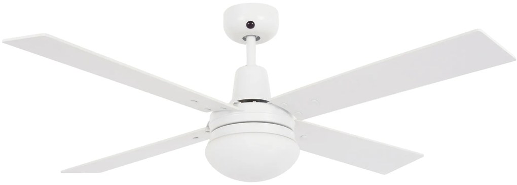 Beacon Quest II Indoor Plafondventilator 122CM Wit (Met Omkeerbare Bladen)