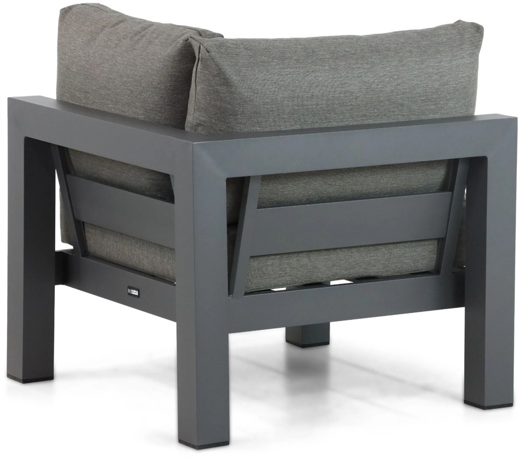 Hoek loungeset 5 personen Aluminium Grijs Lifestyle Garden Furniture Luca