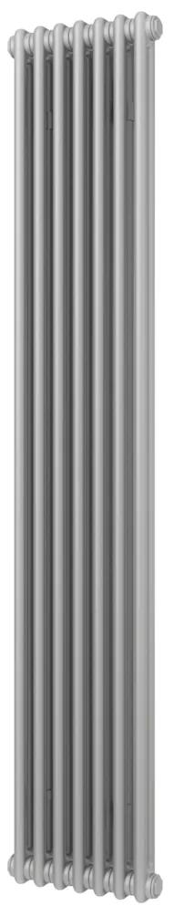 Plieger Florence designradiator verticaal 1800x322mm 903W zilver metallic
