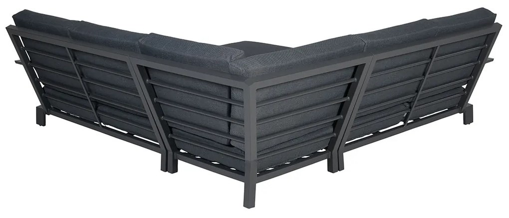 Garden Impressions Coba loungeset 5-delig donker grijs