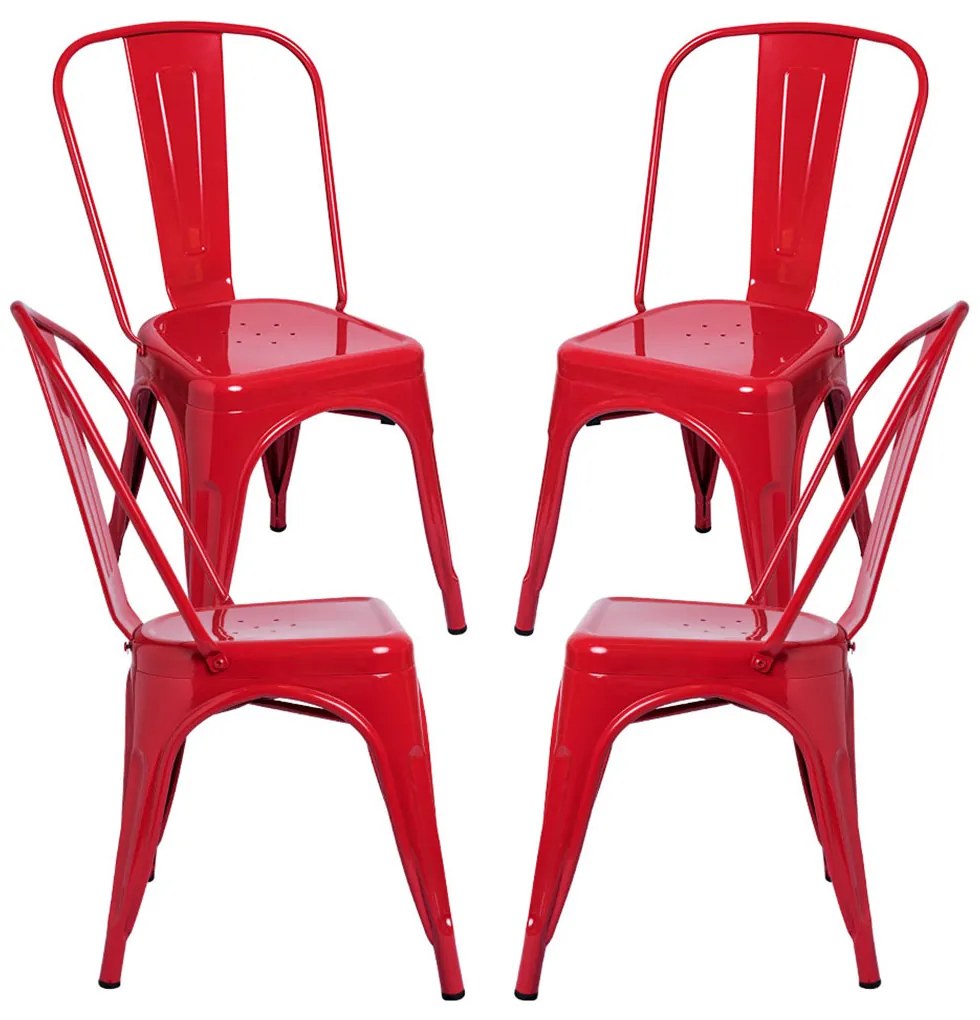 Set 4 Torix Stoelen