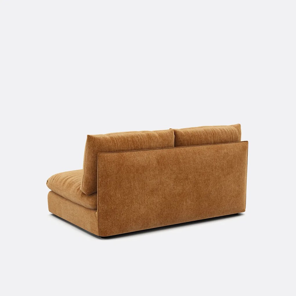 Modulaire 2-zitsbank.gemêleerd polyester, Malo
