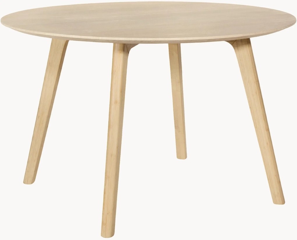 Ronde eettafel Elvo van bamboehout