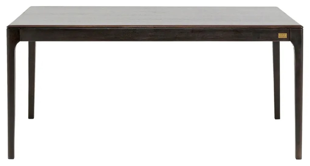 Kare Design Brooklyn Walnut Retro Eettafel Donker Hout 160x80 Cm - 160 X 80cm.