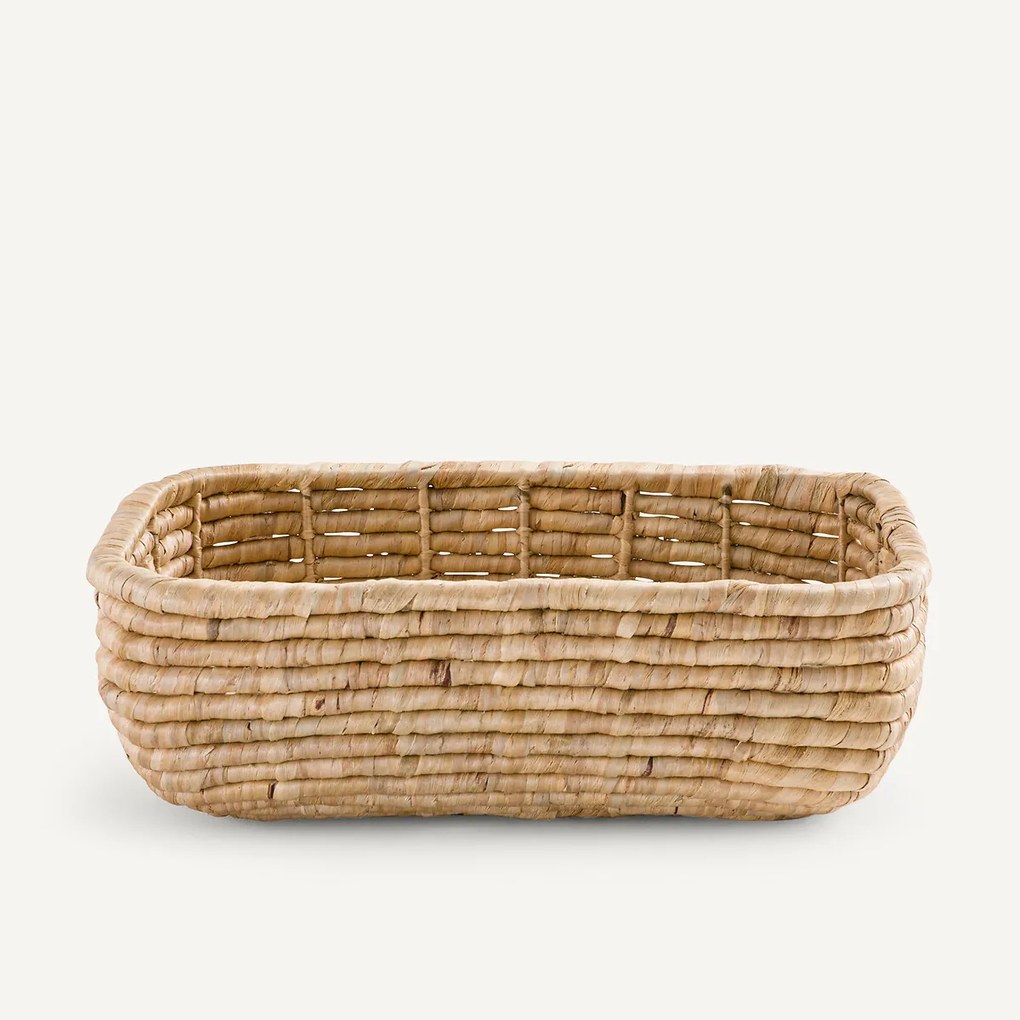 Rechthoekige mand in waterhyacint, Kunda