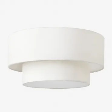 Lumira Plafondlamp Wit & Ø40 Cm - Sklum