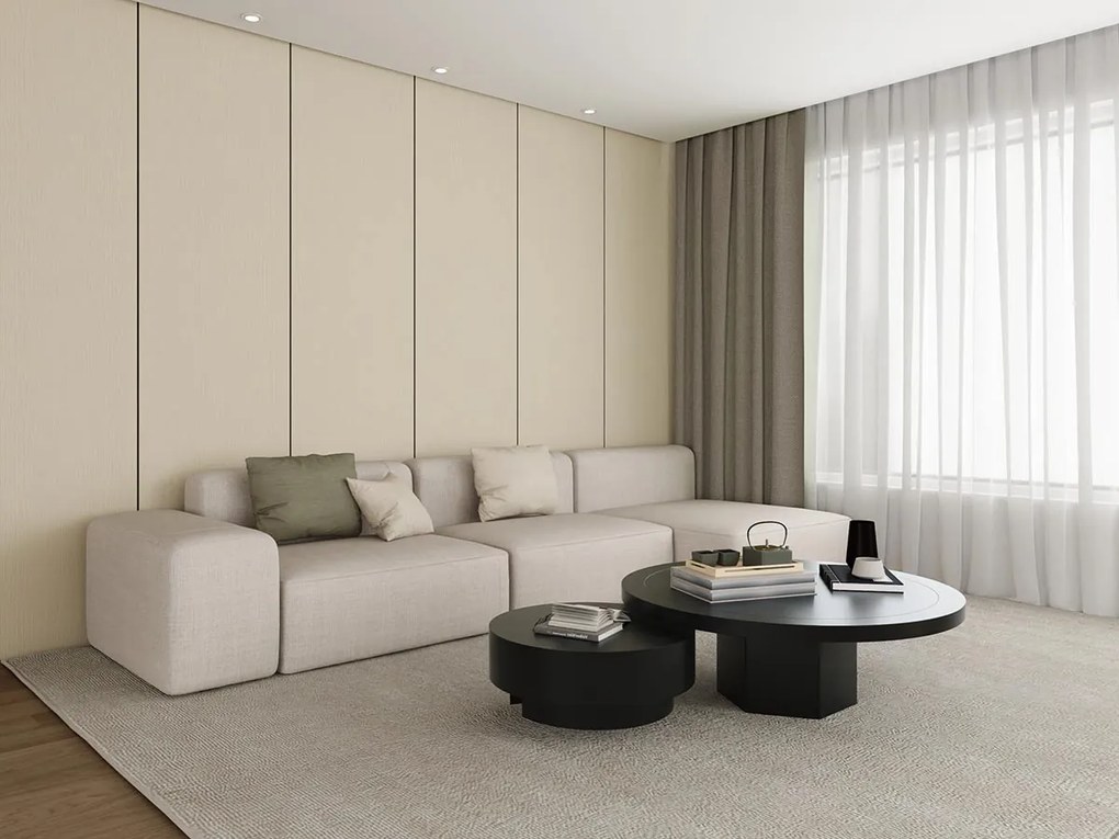 Decor Paneel Licht Eiken 260x60x2,1cm - 270 cm x 60 cm x 2.1 cm | 10 kg | Paneli akoestische wandpanelen - AKU Wandpanelen