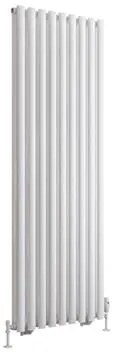 Eastbrook Tunstall dubbele radiator 60x180cm 2142W wit mat