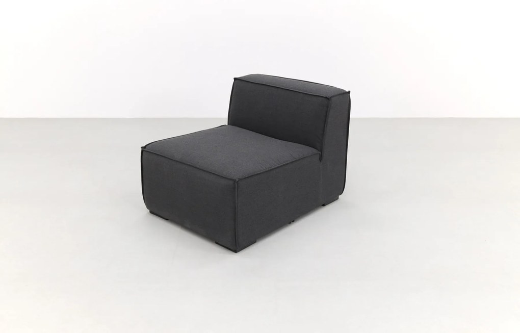 Liberty/Royalty Sunbrella loungeset - Sooty - 7-delig OP=OP