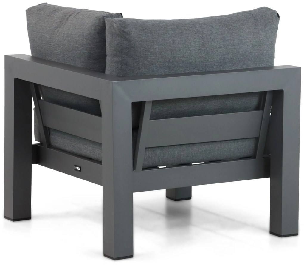 Hoek loungeset 5 personen Aluminium Grijs  Lifestyle Garden Furniture Luca