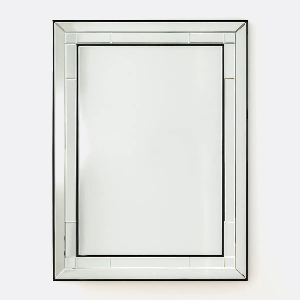 Rechthoekige spiegel,. finition biseautée 90x120 cm, Andella
