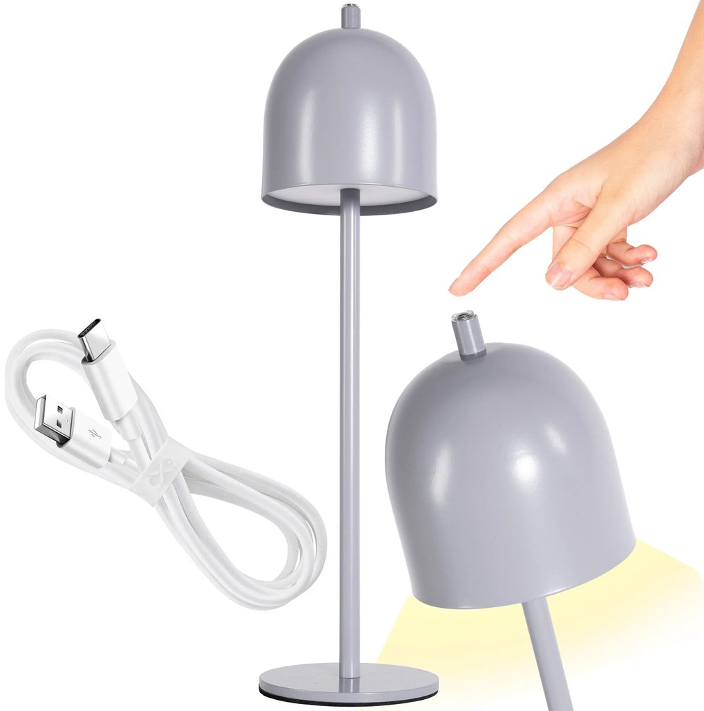 Nachtlamp APP1362-T grey
