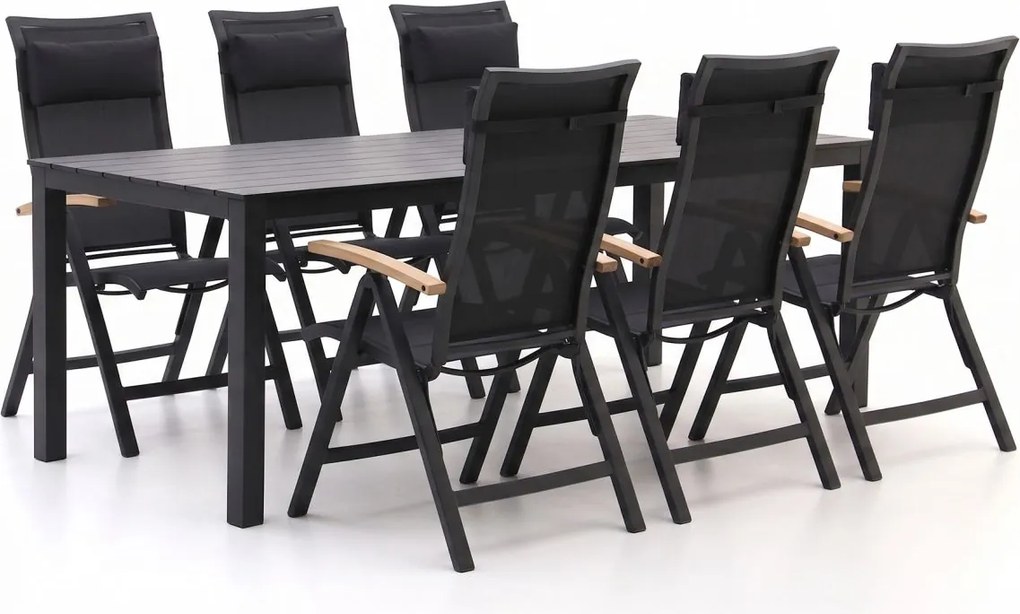 + 15% kassakorting | Diningset Bellagio  | 6 personen | Tuinset aluminium | 7-delig | Kees Smit Tuinmeubelen