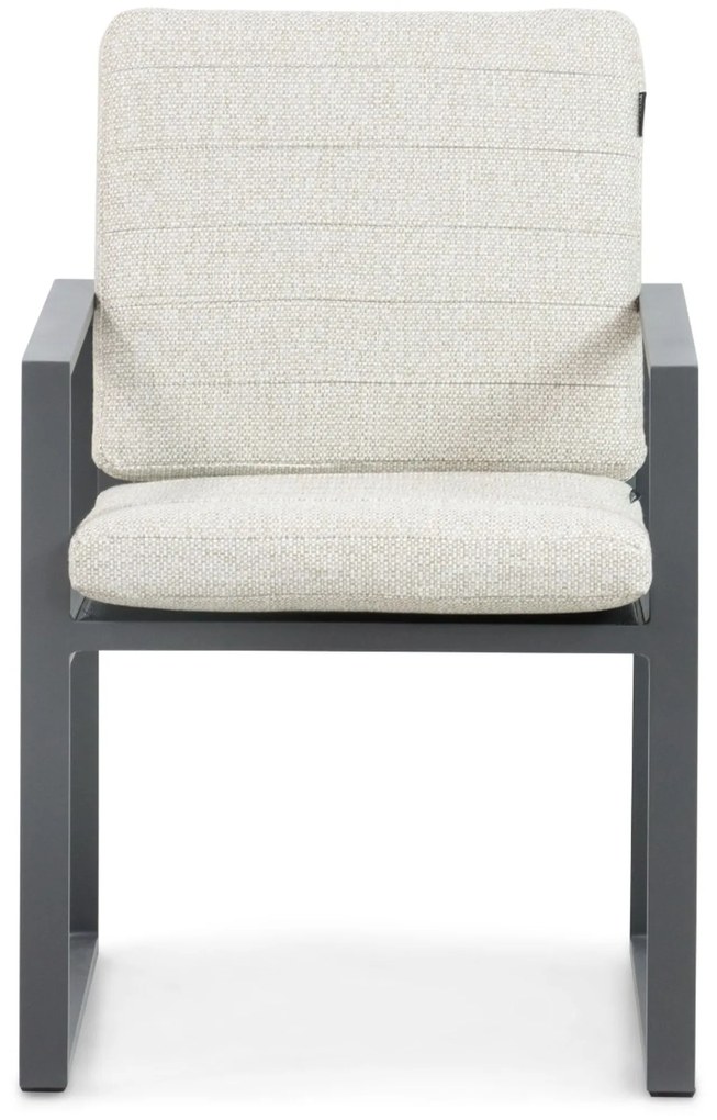 Tuinstoel Aluminium Grijs-antraciet Lifestyle Garden Furniture Nuno