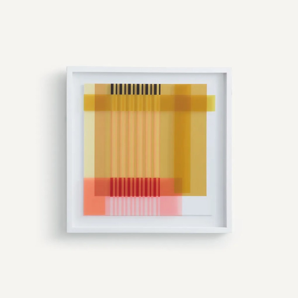 Gezeefdrukte glazen wandkunst, Seris