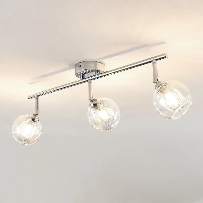 Pranas LED plafondspot, 3-lamps - lampen-24