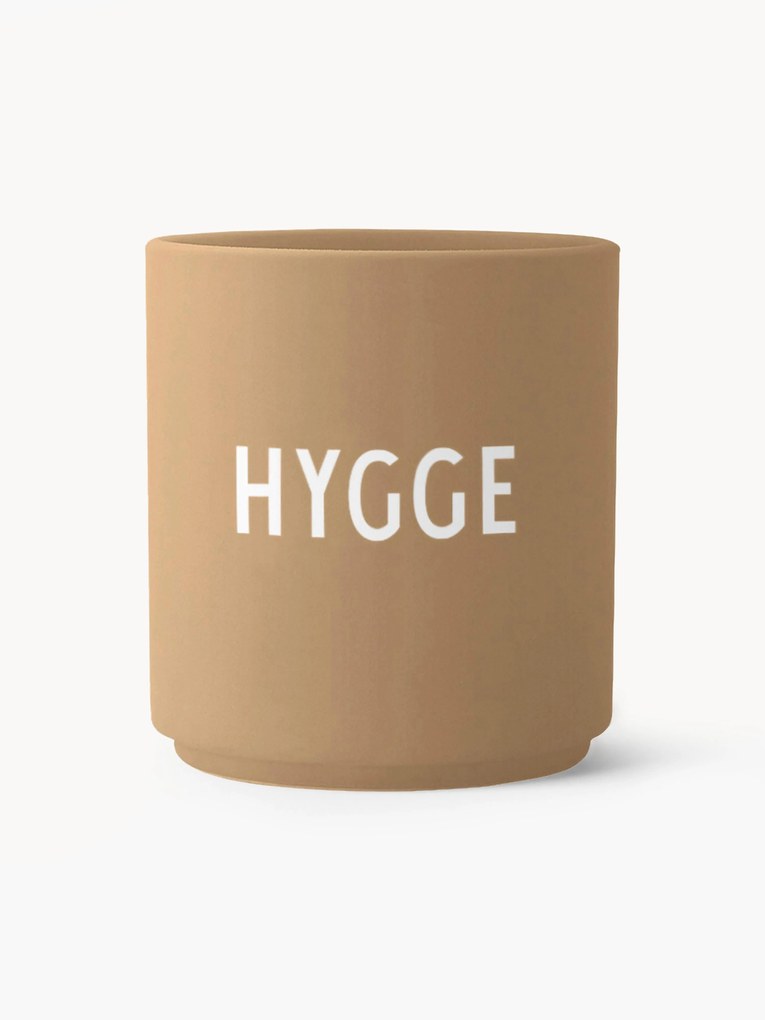 Design beker Favourite HYGGE met opschrift