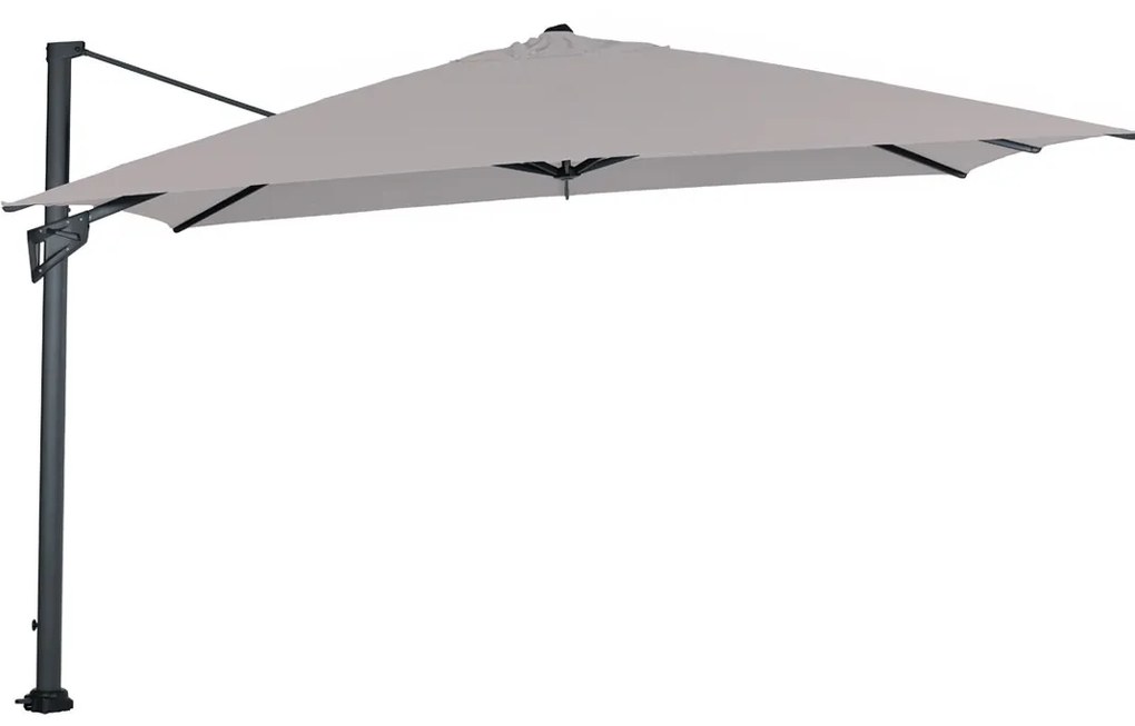 Garden Impressions Hawaii zweefparasol King Pole 400x400 cm - zand