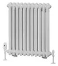 Eastbrook Rivassa 2 koloms radiator 50x60cm staal 693W wit glans