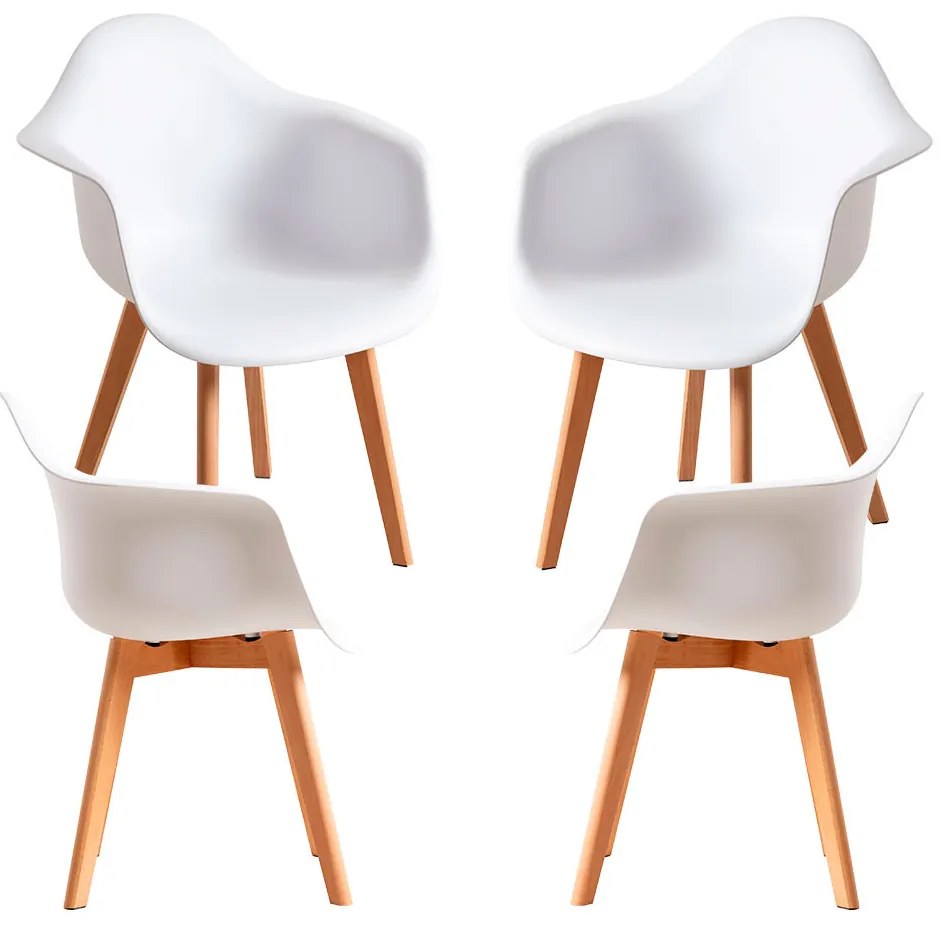 Set 4 Belu Stoelen