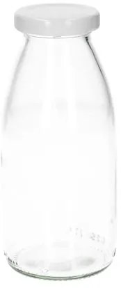 Melkfles, glas, 263 ml