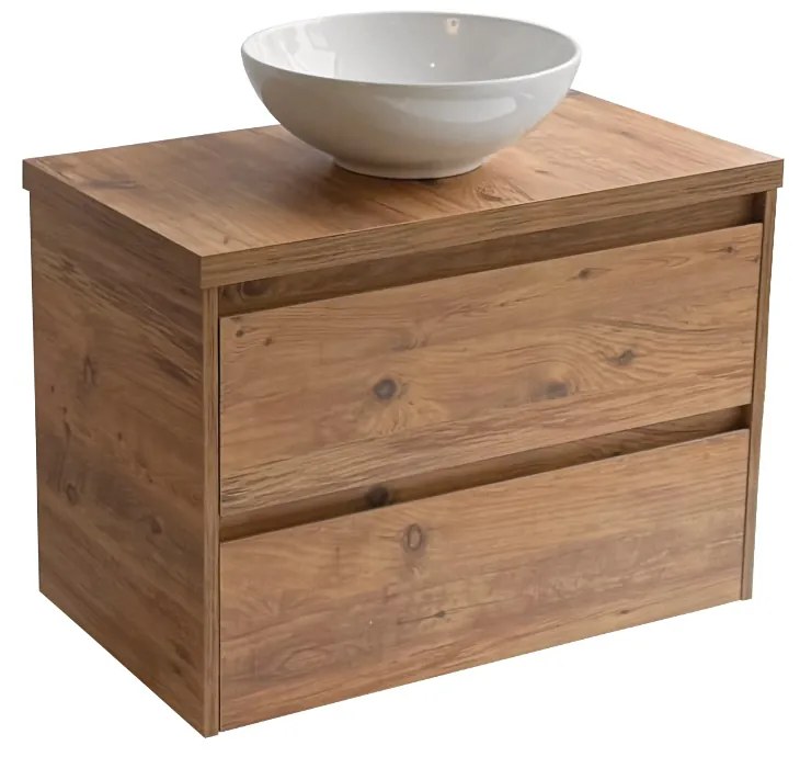 Sanicare Avenza/Arda toppaneel 80cm arrano oak